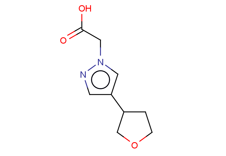 2-[4-(oxolan-3-yl)-1H-pyrazol-1-yl]acetic acid