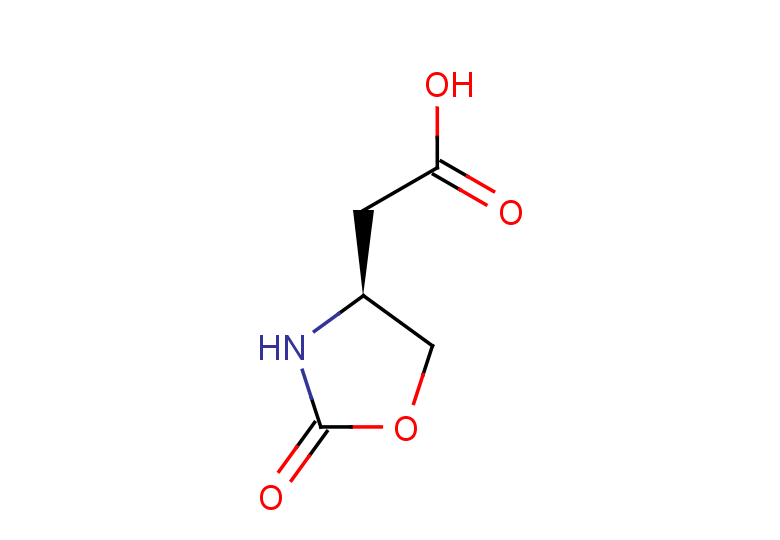 2-[(4S)-2-oxo-1,3-oxazolidin-4-yl]acetic acid