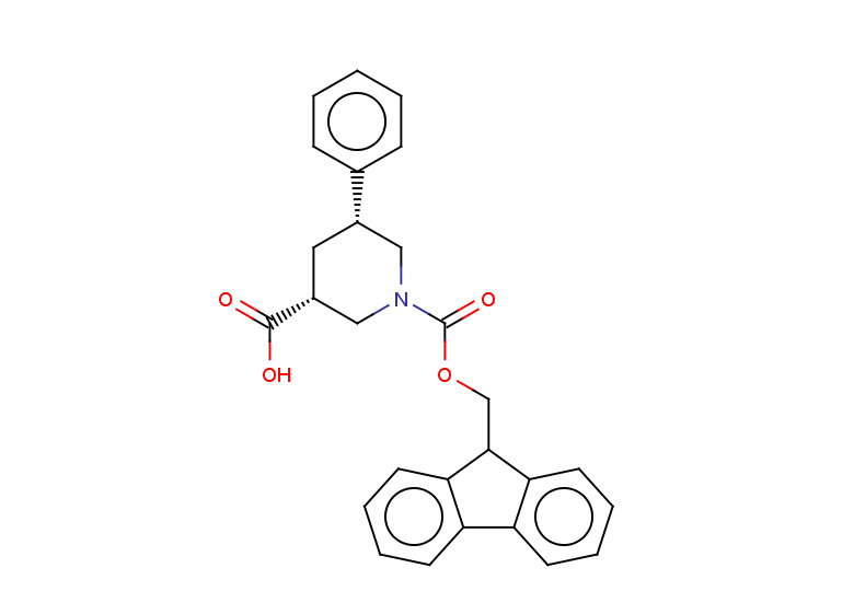 (3R,5R)-1-[(9H-fluoren-9-ylmethoxy)carbonyl]-5-phenylpiperidine-3-carboxylic acid