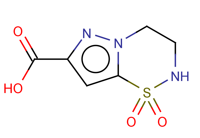 1,1-dioxo-2H,3H,4H-1lambda6-pyrazolo[1,5-e][1,2,5]thiadiazine-7-carboxylic acid