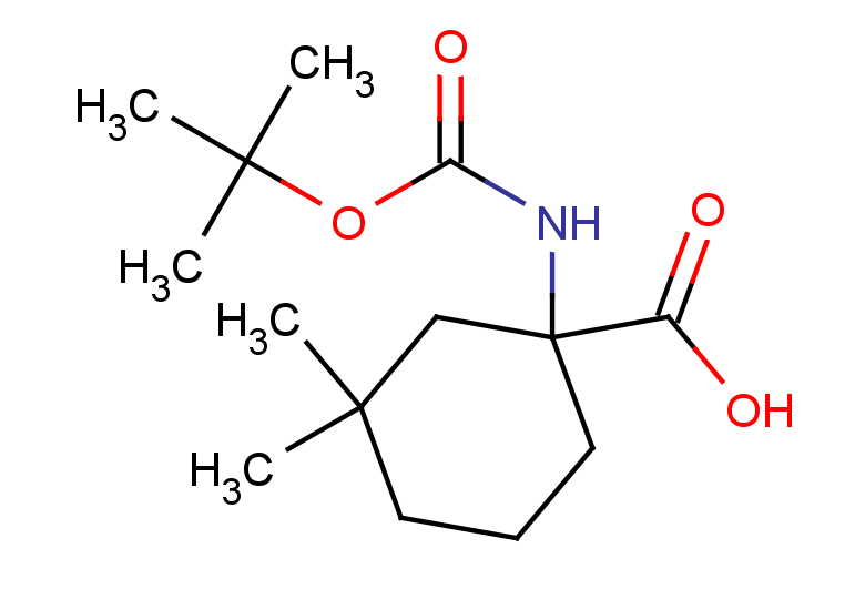 1-{[(tert-butoxy)carbonyl]amino}-3,3-dimethylcyclohexane-1-carboxylic acid