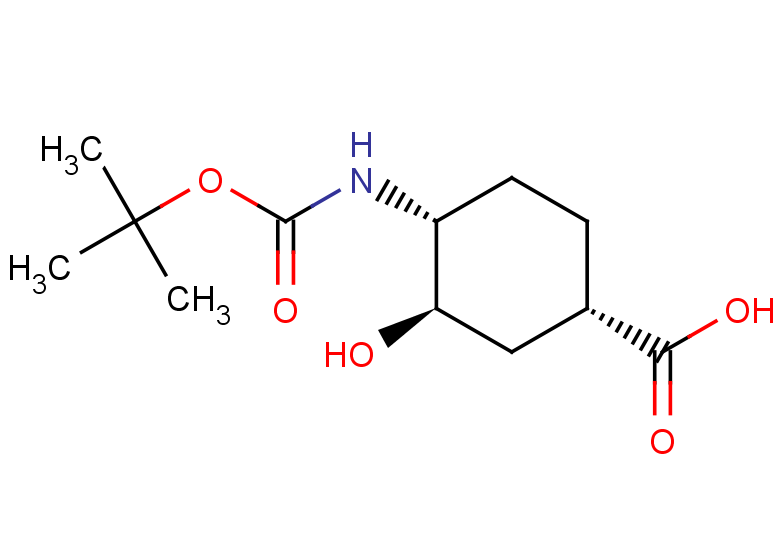(1S,3R,4R)-4-{[(tert-butoxy)carbonyl]amino}-3-hydroxycyclohexane-1-carboxylic acid
