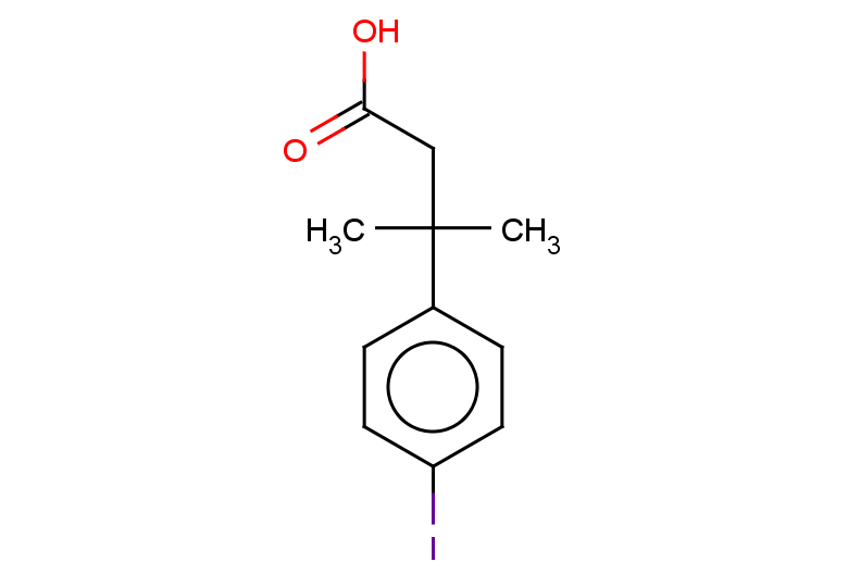 3-(4-iodophenyl)-3-methylbutanoic acid