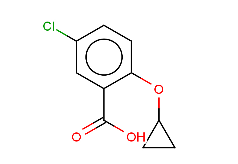 5-chloro-2-cyclopropoxybenzoic acid