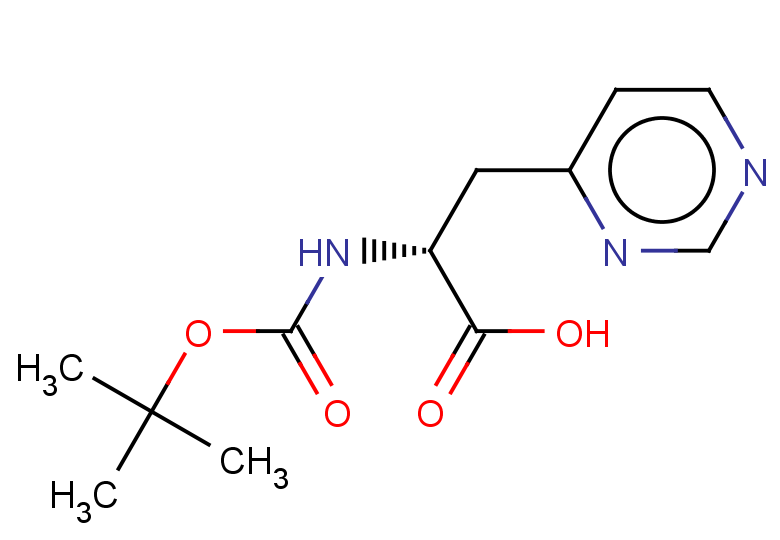 (2R)-2-{[(tert-butoxy)carbonyl]amino}-3-(pyrimidin-4-yl)propanoic acid