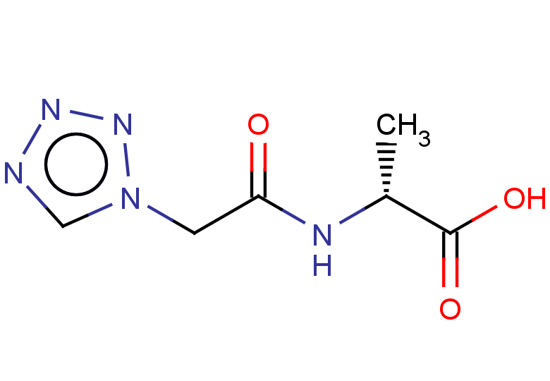 (2R)-2-[2-(1H-1,2,3,4-tetrazol-1-yl)acetamido]propanoic acid