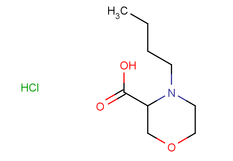 4-butylmorpholine-3-carboxylic acid hydrochloride