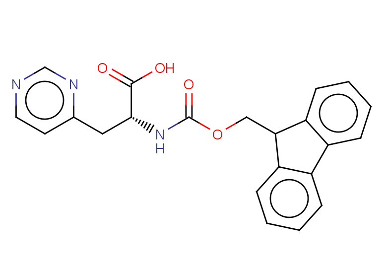 (2R)-2-{[(9H-fluoren-9-ylmethoxy)carbonyl]amino}-3-(pyrimidin-4-yl)propanoic acid