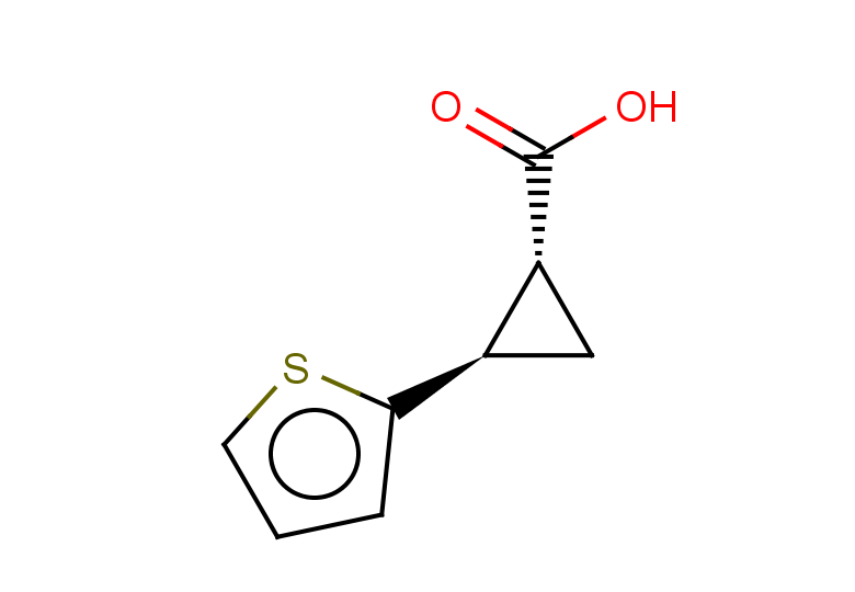 (1R,2R)-2-(thiophen-2-yl)cyclopropane-1-carboxylic acid