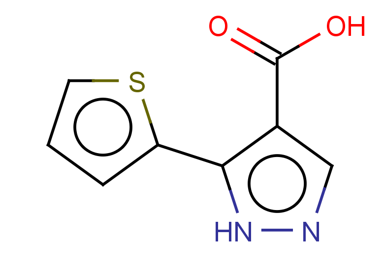 5-(thiophen-2-yl)-1H-pyrazole-4-carboxylic acid