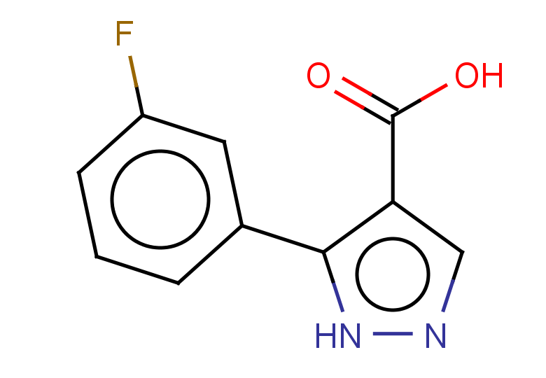5-(3-fluorophenyl)-1H-pyrazole-4-carboxylic acid
