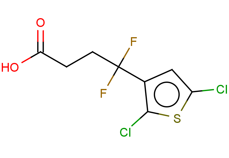 4-(2,5-dichlorothiophen-3-yl)-4,4-difluorobutanoic acid