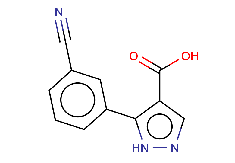 5-(3-cyanophenyl)-1H-pyrazole-4-carboxylic acid
