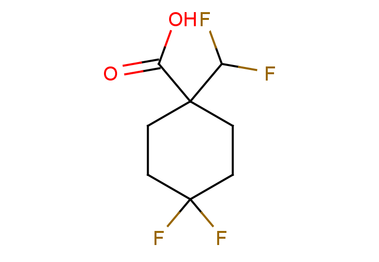 1-(difluoromethyl)-4,4-difluorocyclohexane-1-carboxylic acid