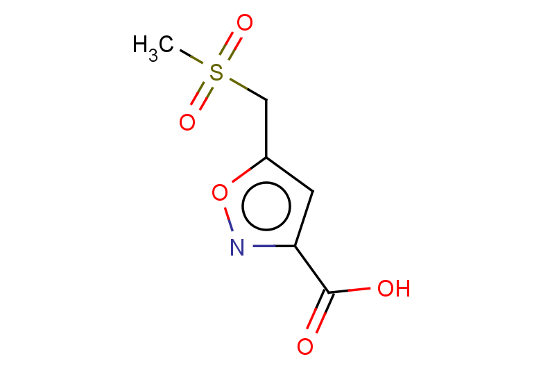 5-(methanesulfonylmethyl)-1,2-oxazole-3-carboxylic acid