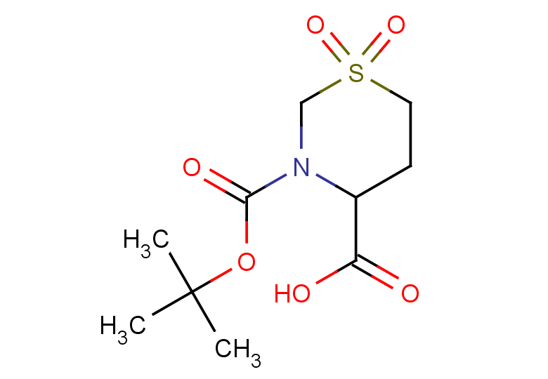 3-[(tert-butoxy)carbonyl]-1,1-dioxo-1lambda6,3-thiazinane-4-carboxylic acid