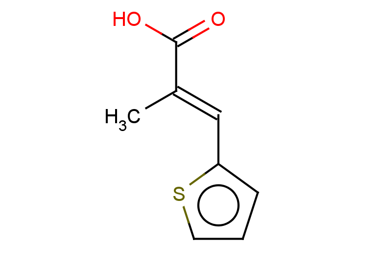 (2E)-2-methyl-3-(thiophen-2-yl)prop-2-enoic acid