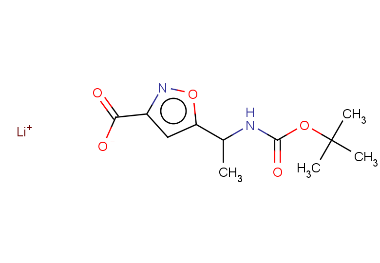 lithium(1+) ion 5-(1-{[(tert-butoxy)carbonyl]amino}ethyl)-1,2-oxazole-3-carboxylate