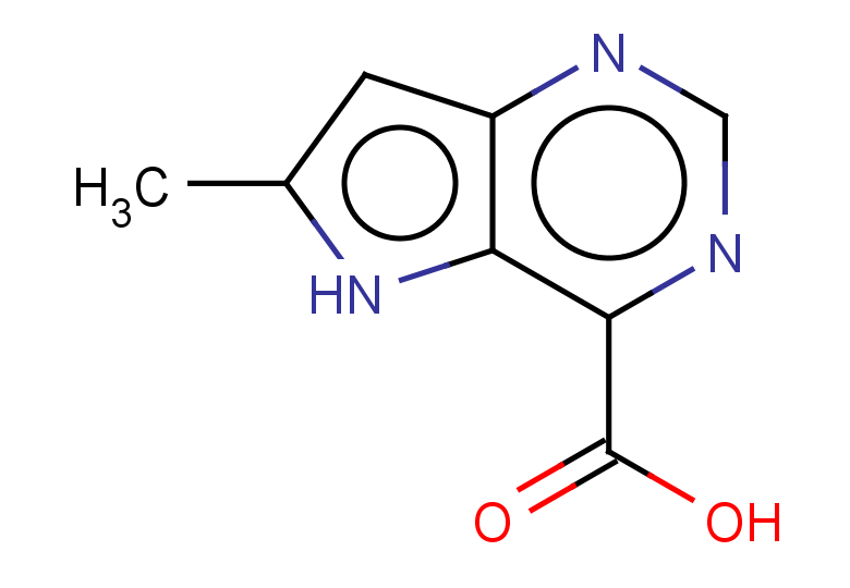 6-methyl-5H-pyrrolo[3,2-d]pyrimidine-4-carboxylic acid