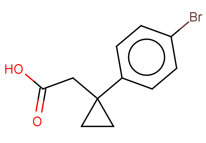 2-[1-(4-bromophenyl)cyclopropyl]acetic acid