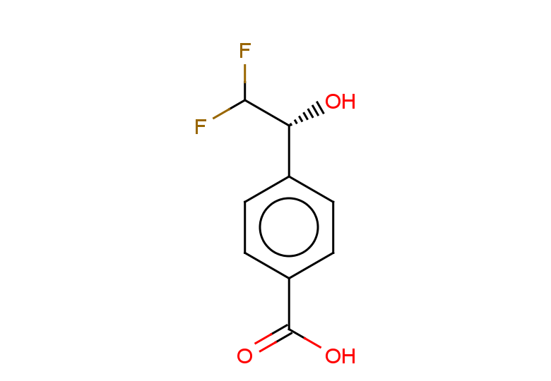 4-[(1R)-2,2-difluoro-1-hydroxyethyl]benzoic acid