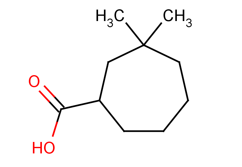 3,3-dimethylcycloheptane-1-carboxylic acid