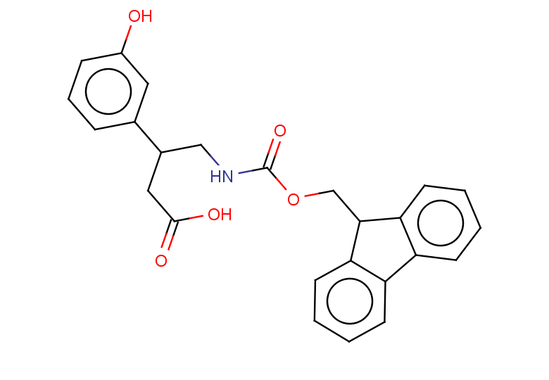 4-{[(9H-fluoren-9-ylmethoxy)carbonyl]amino}-3-(3-hydroxyphenyl)butanoic acid