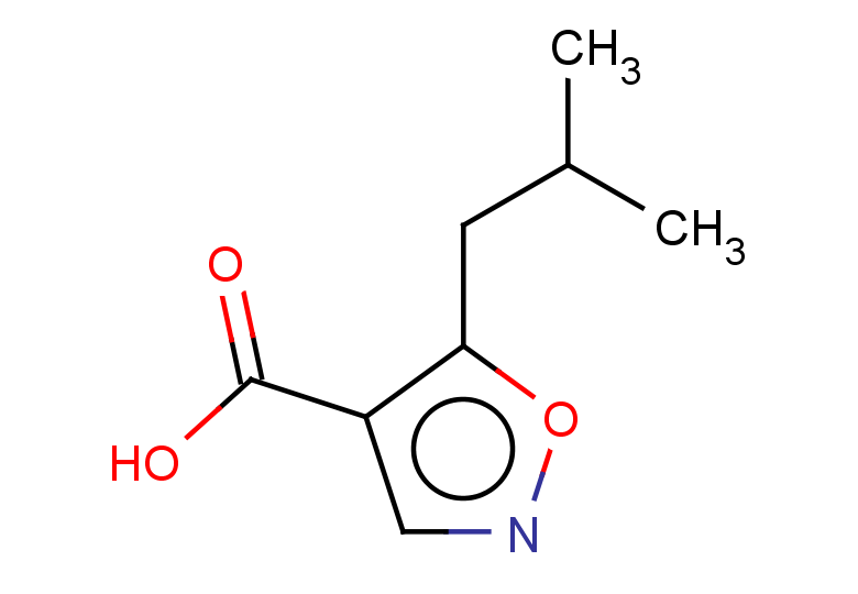 5-(2-methylpropyl)-1,2-oxazole-4-carboxylic acid