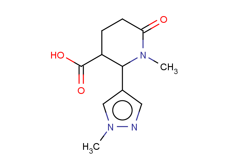 1-methyl-2-(1-methyl-1H-pyrazol-4-yl)-6-oxopiperidine-3-carboxylic acid
