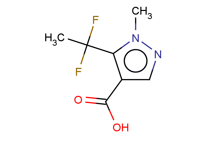 5-(1,1-difluoroethyl)-1-methyl-1H-pyrazole-4-carboxylic acid