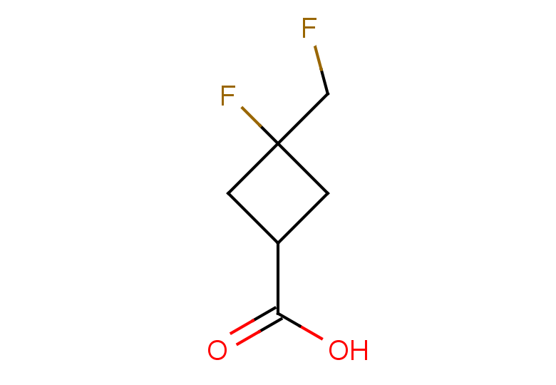 3-fluoro-3-(fluoromethyl)cyclobutane-1-carboxylic acid