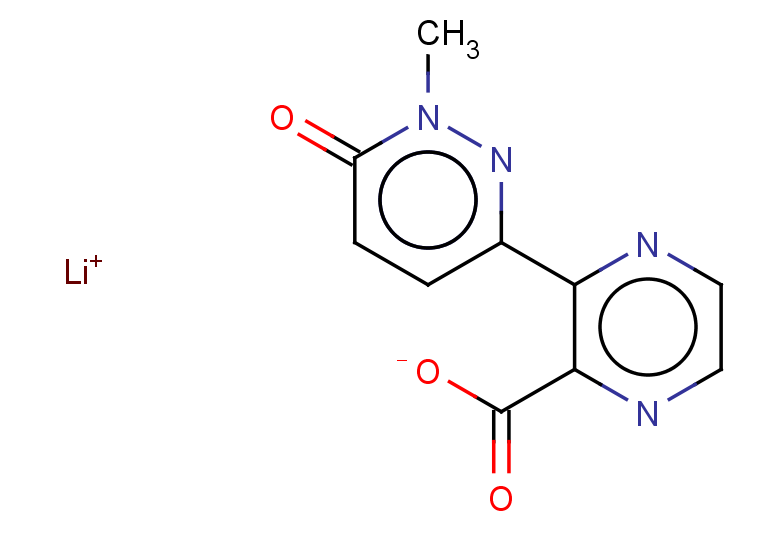 lithium(1+) ion 3-(1-methyl-6-oxo-1,6-dihydropyridazin-3-yl)pyrazine-2-carboxylate