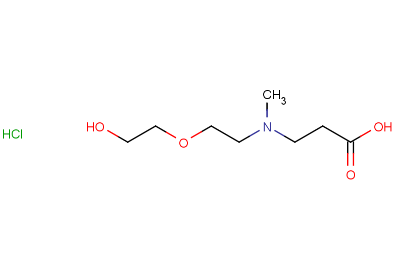 3-{[2-(2-hydroxyethoxy)ethyl](methyl)amino}propanoic acid hydrochloride