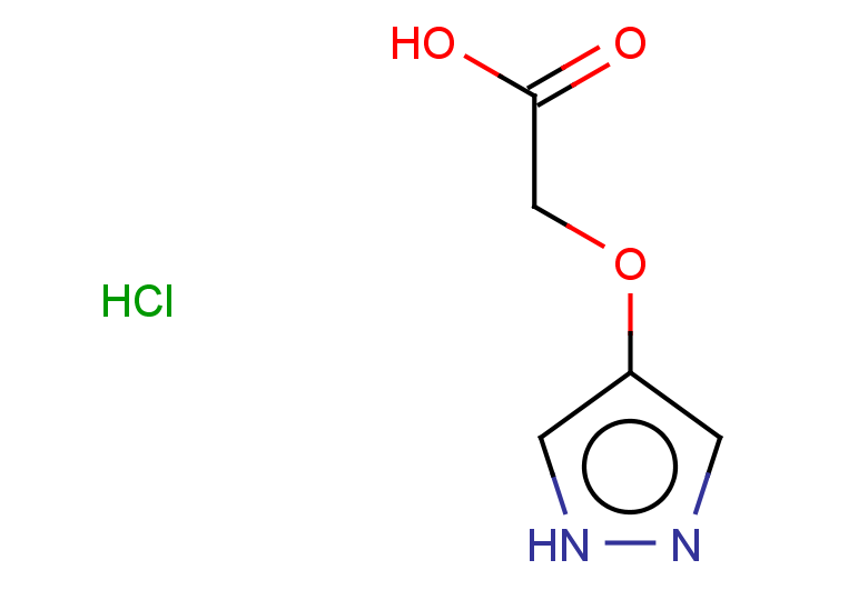 2-(1H-pyrazol-4-yloxy)acetic acid hydrochloride