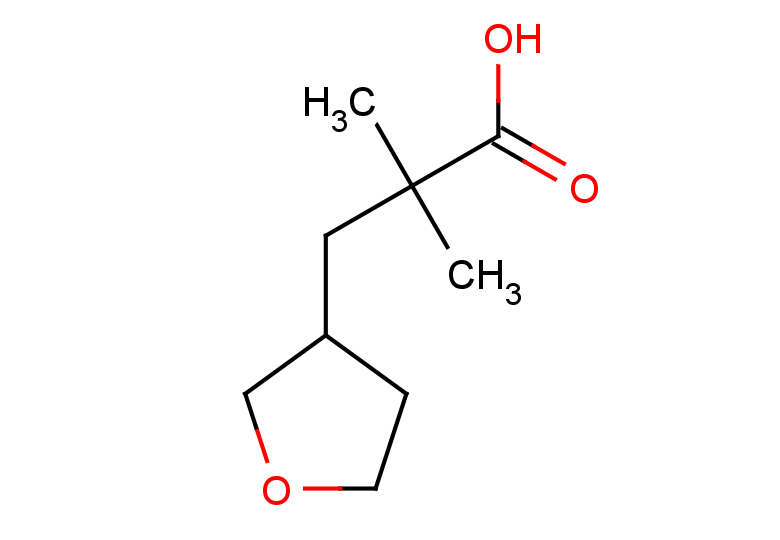 2,2-dimethyl-3-(oxolan-3-yl)propanoic acid