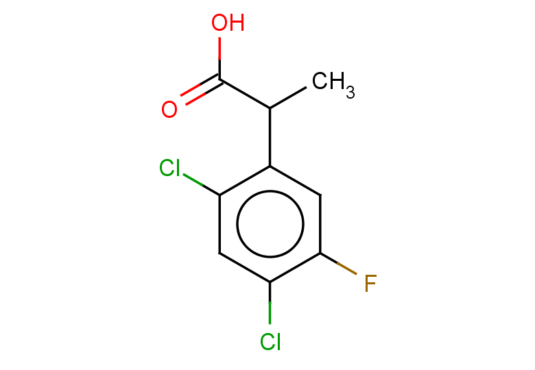 2-(2,4-dichloro-5-fluorophenyl)propanoic acid