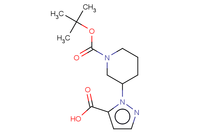 1-{1-[(tert-butoxy)carbonyl]piperidin-3-yl}-1H-pyrazole-5-carboxylic acid
