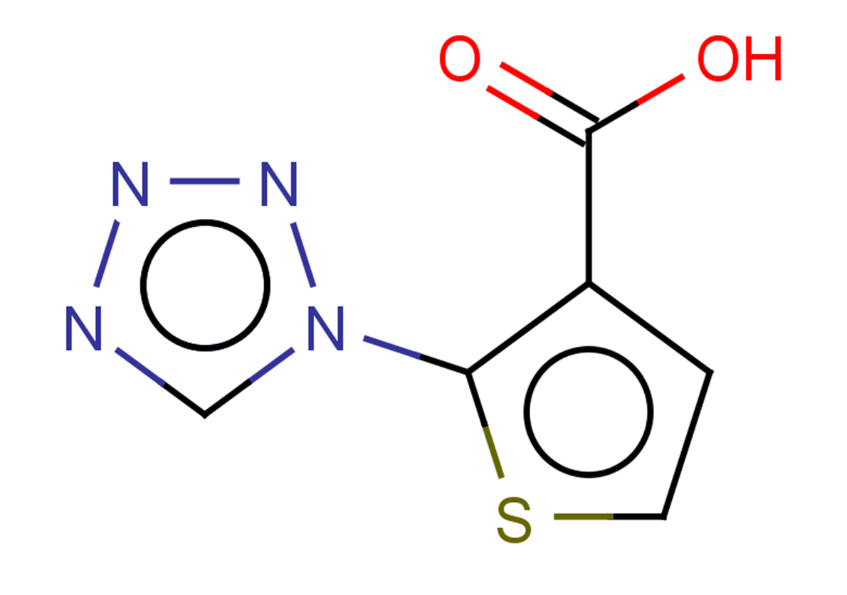 2-(1H-1,2,3,4-tetrazol-1-yl)thiophene-3-carboxylic acid