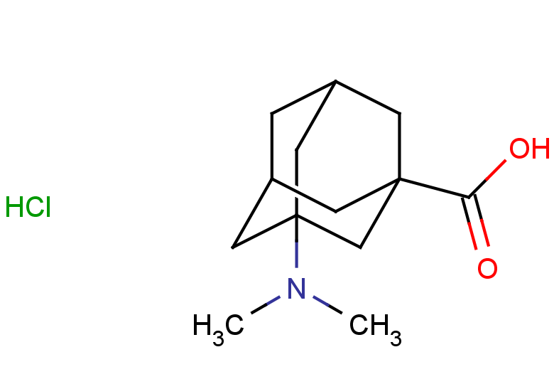 3-(dimethylamino)adamantane-1-carboxylic acid hydrochloride