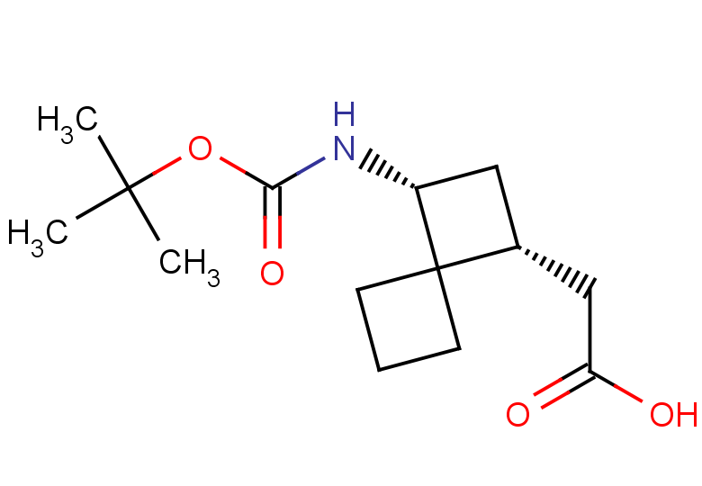 2-[(1R,3R)-3-{[(tert-butoxy)carbonyl]amino}spiro[3.3]heptan-1-yl]acetic acid