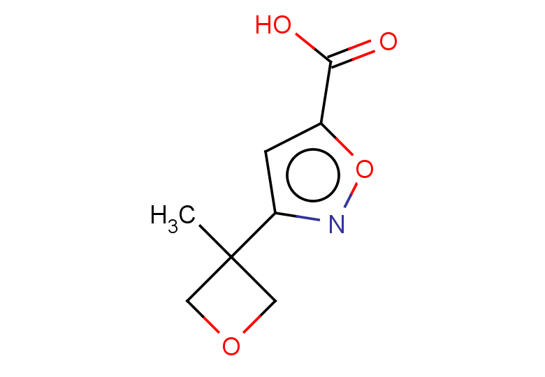 3-(3-methyloxetan-3-yl)-1,2-oxazole-5-carboxylic acid