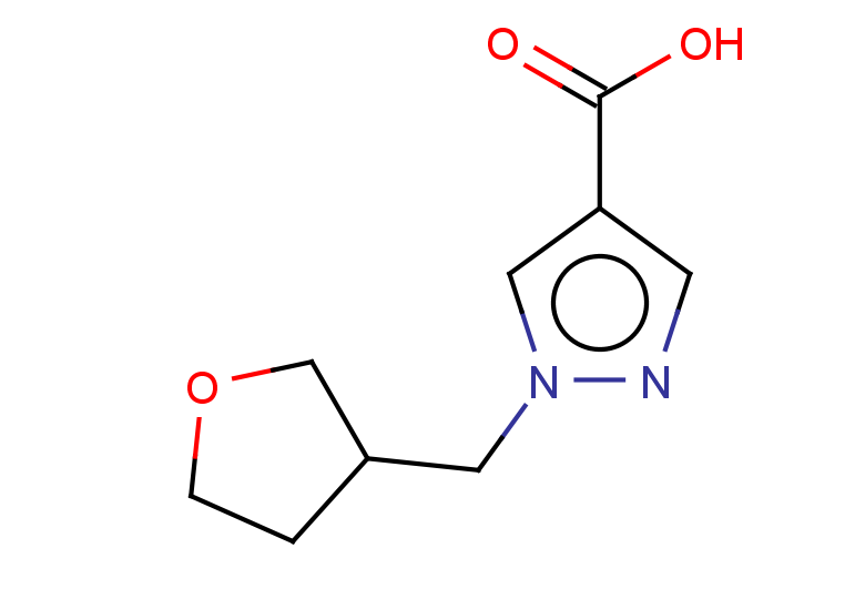 1-[(oxolan-3-yl)methyl]-1H-pyrazole-4-carboxylic acid