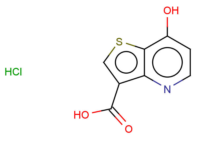 7-hydroxythieno[3,2-b]pyridine-3-carboxylic acid hydrochloride