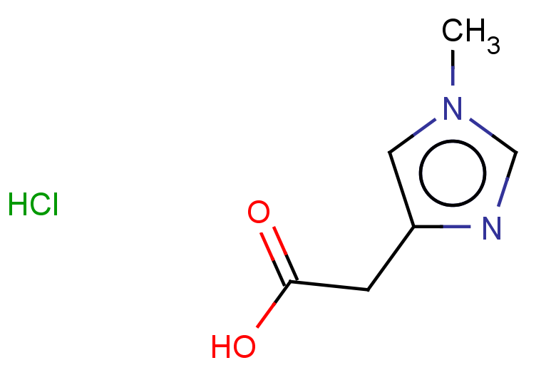 2-(1-methyl-1H-imidazol-4-yl)acetic acid hydrochloride