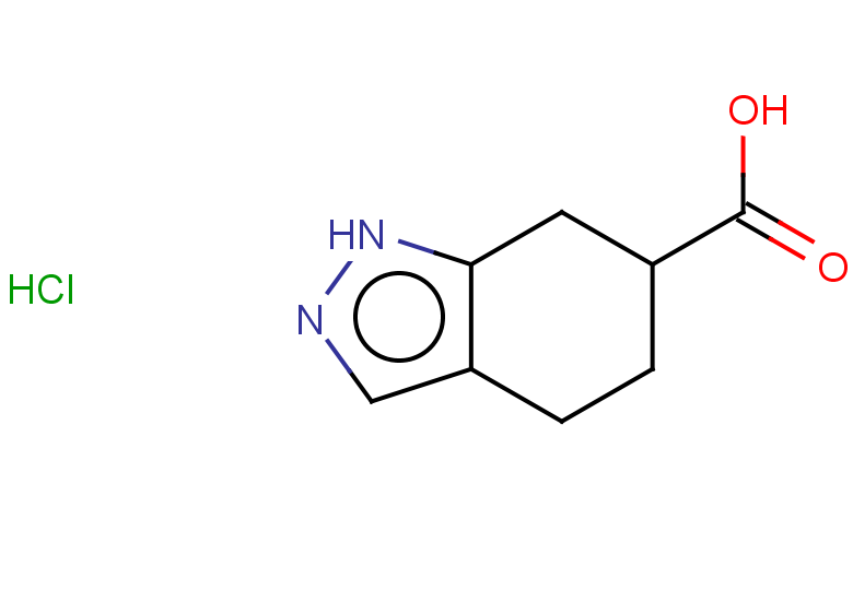 4,5,6,7-tetrahydro-1H-indazole-6-carboxylic acid hydrochloride