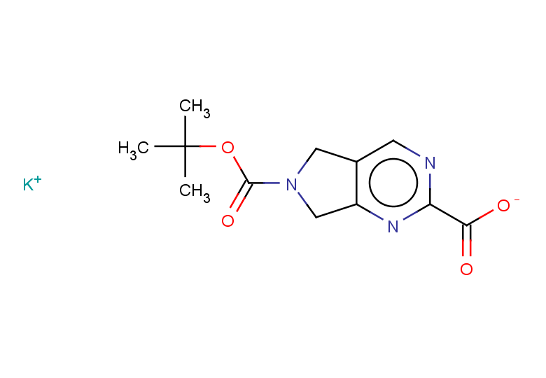potassium 6-[(tert-butoxy)carbonyl]-5H,6H,7H-pyrrolo[3,4-d]pyrimidine-2-carboxylate