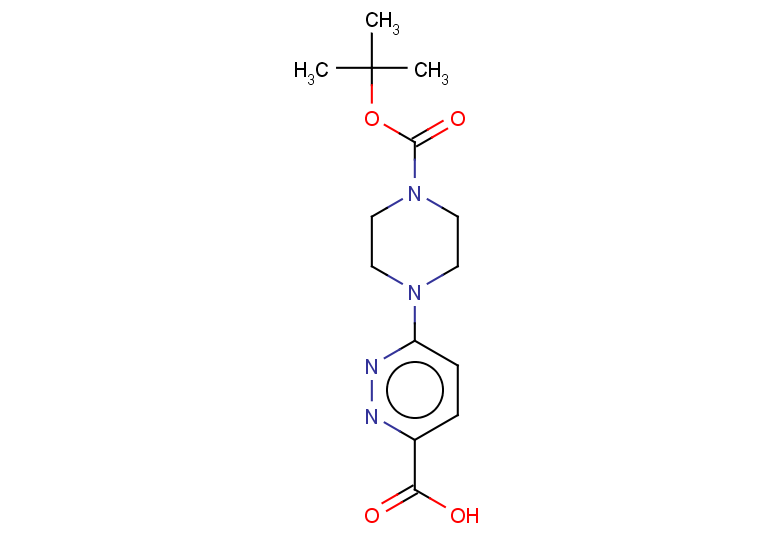 6-{4-[(tert-butoxy)carbonyl]piperazin-1-yl}pyridazine-3-carboxylic acid