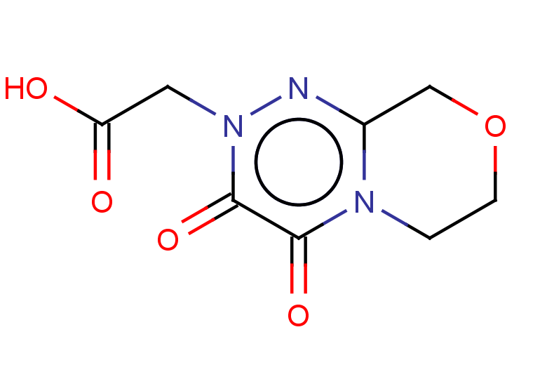 2-{3,4-dioxo-2H,3H,4H,6H,7H,9H-[1,2,4]triazino[3,4-c]morpholin-2-yl}acetic acid