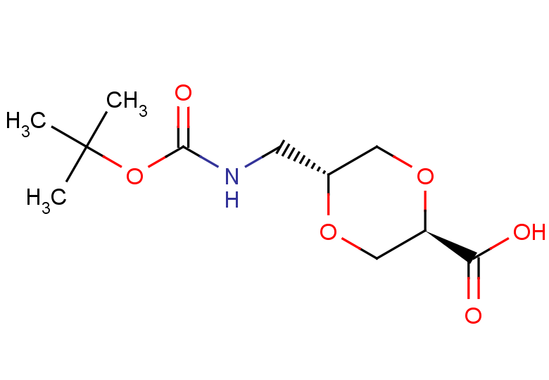 rac-(2R,5R)-5-({[(tert-butoxy)carbonyl]amino}methyl)-1,4-dioxane-2-carboxylic acid