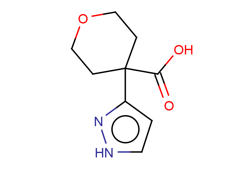 4-(1H-pyrazol-3-yl)oxane-4-carboxylic acid